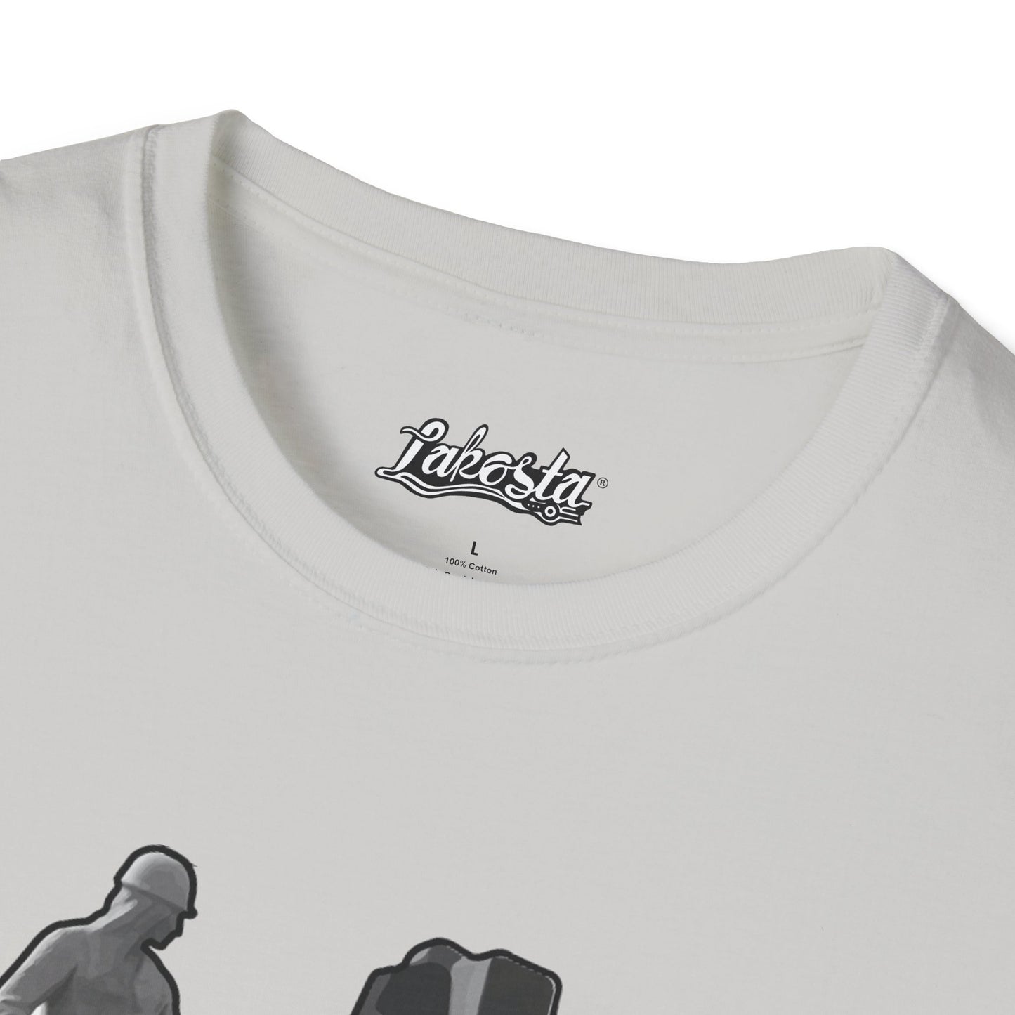 Lakosta Monument to the Miner Unisex Softstyle T-Shirt