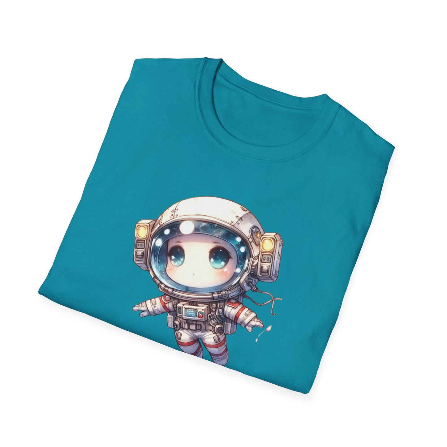 Cute Little Astronaut 1 Unisex Softstyle T-Shirt