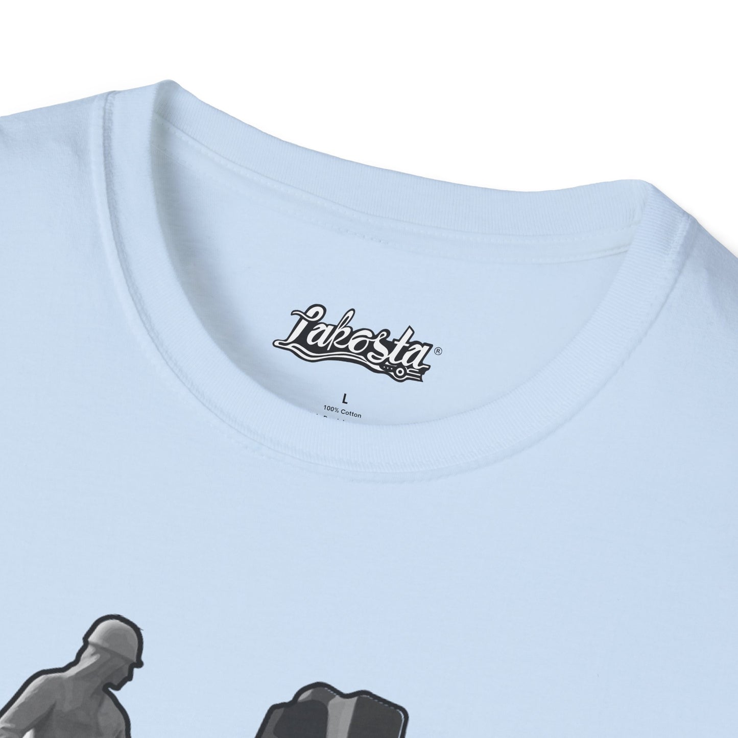 Lakosta Monument to the Miner Unisex Softstyle T-Shirt