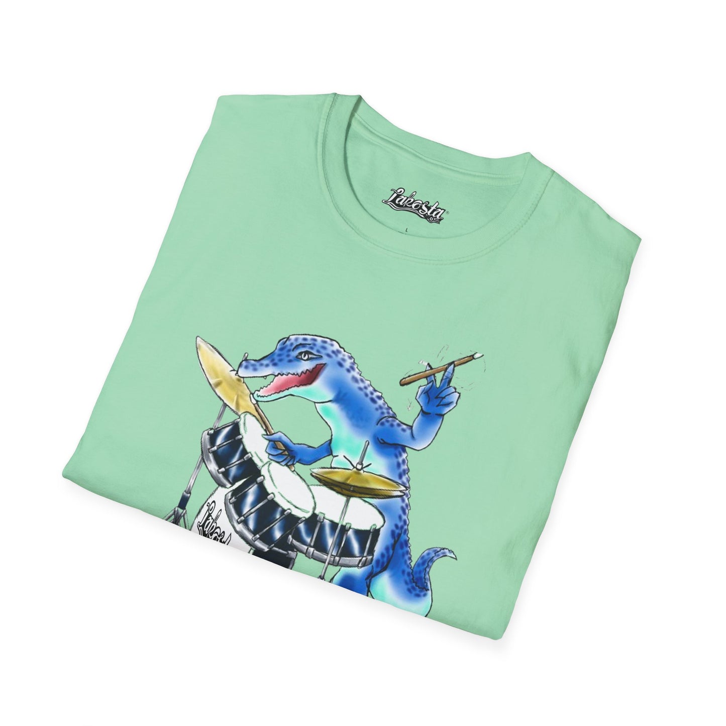Lakosta Rockband Crocodile Unisex Softstyle T-Shirt