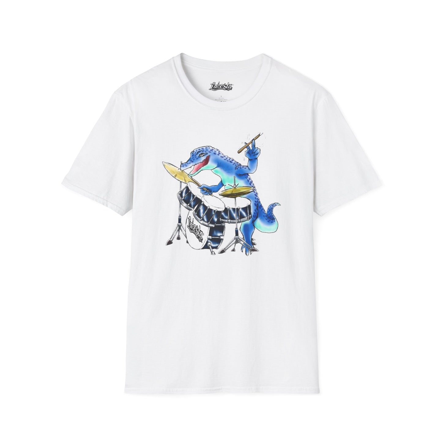Lakosta Rockband Crocodile Unisex Softstyle T-Shirt