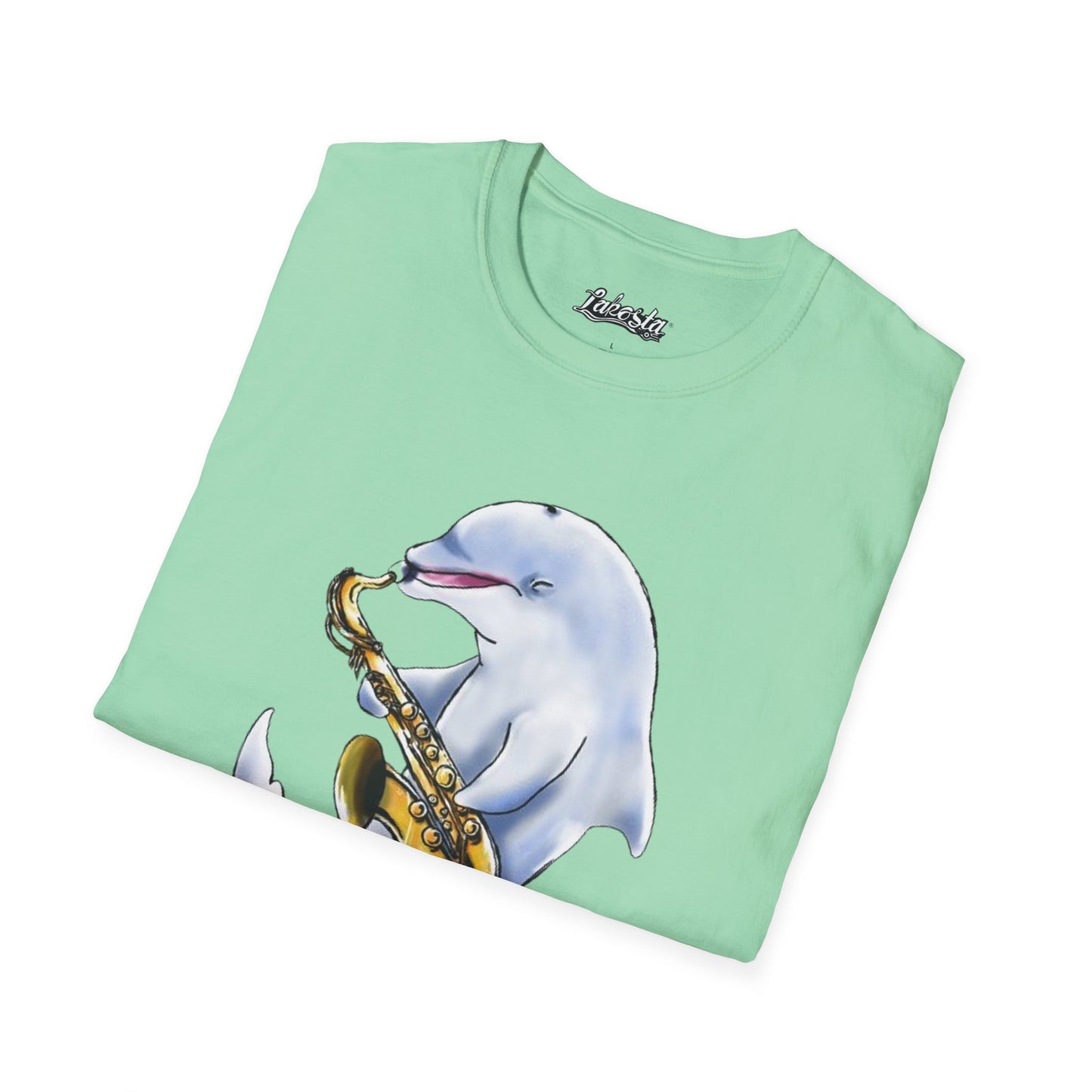 Lakosta Rockband Dolphin Unisex Softstyle T-Shirt