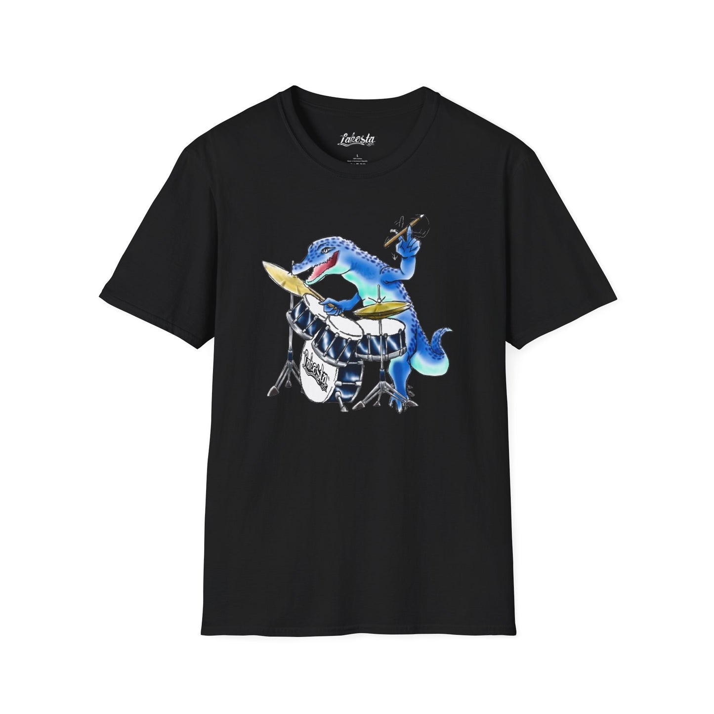 Lakosta Rockband Crocodile Unisex Softstyle T-Shirt