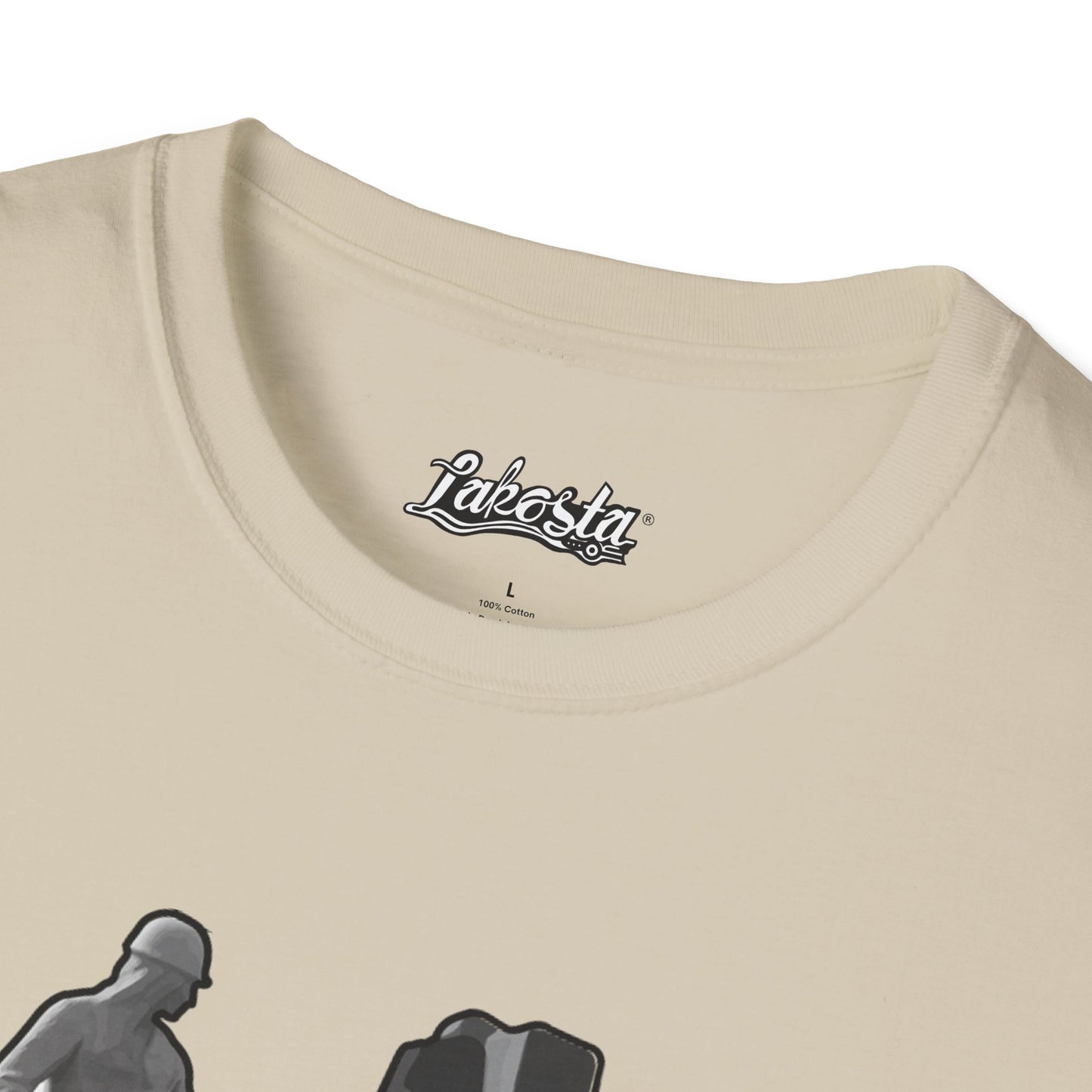 Lakosta Monument to the Miner Unisex Softstyle T-Shirt