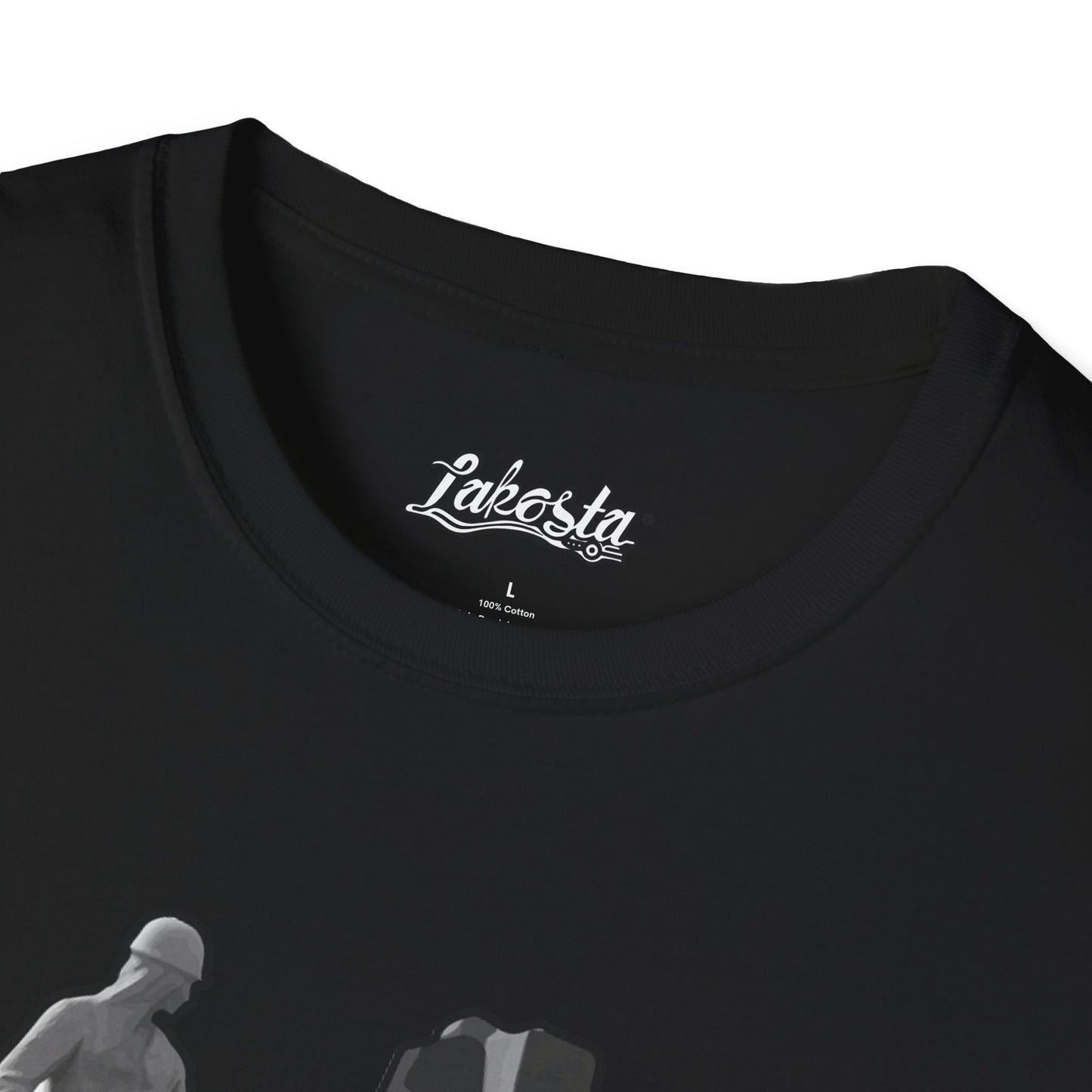 Lakosta Monument to the Miner Unisex Softstyle T-Shirt