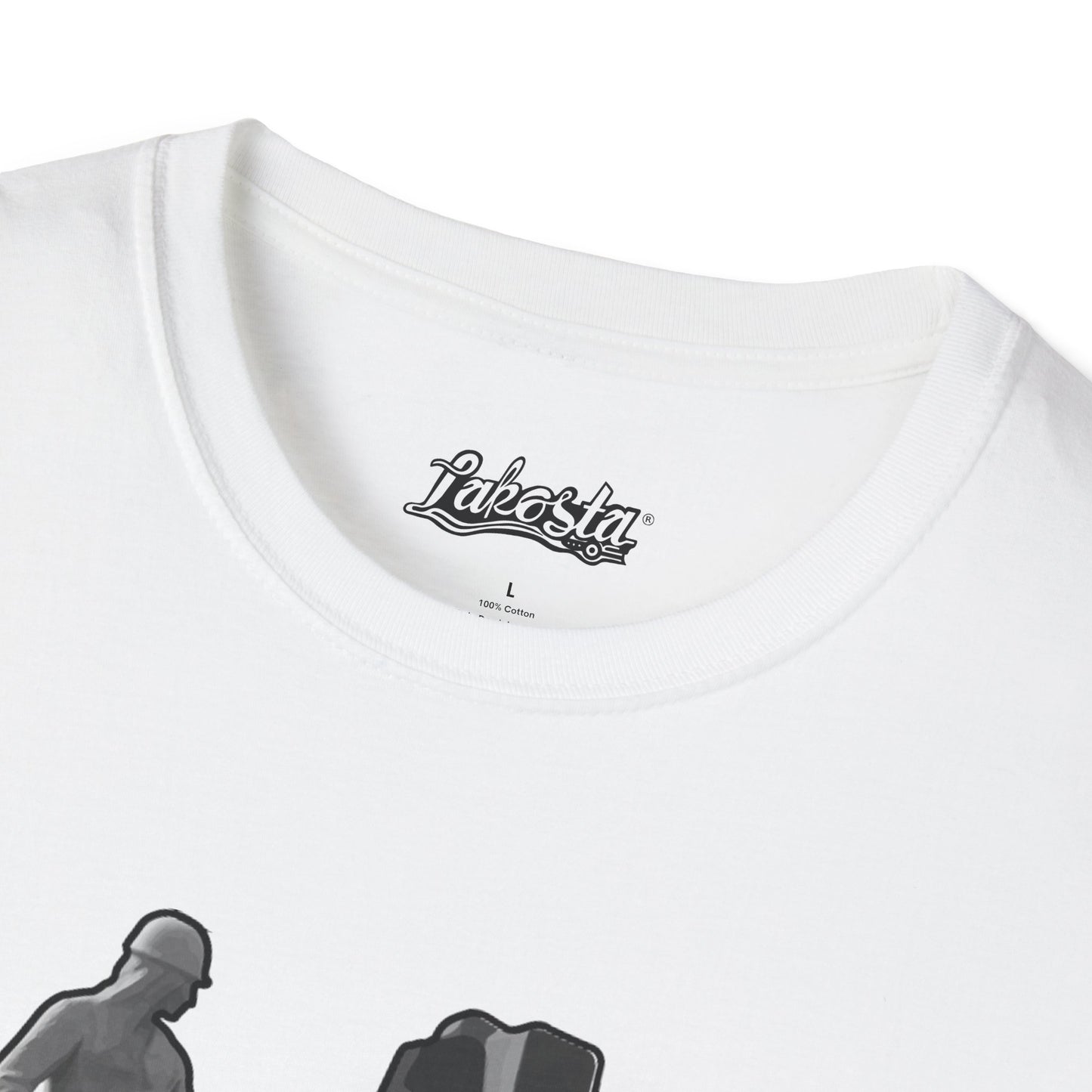 Lakosta Monument to the Miner Unisex Softstyle T-Shirt