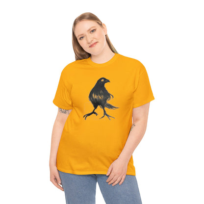 Styled Raven Crow Unisex Heavy Cotton Tee
