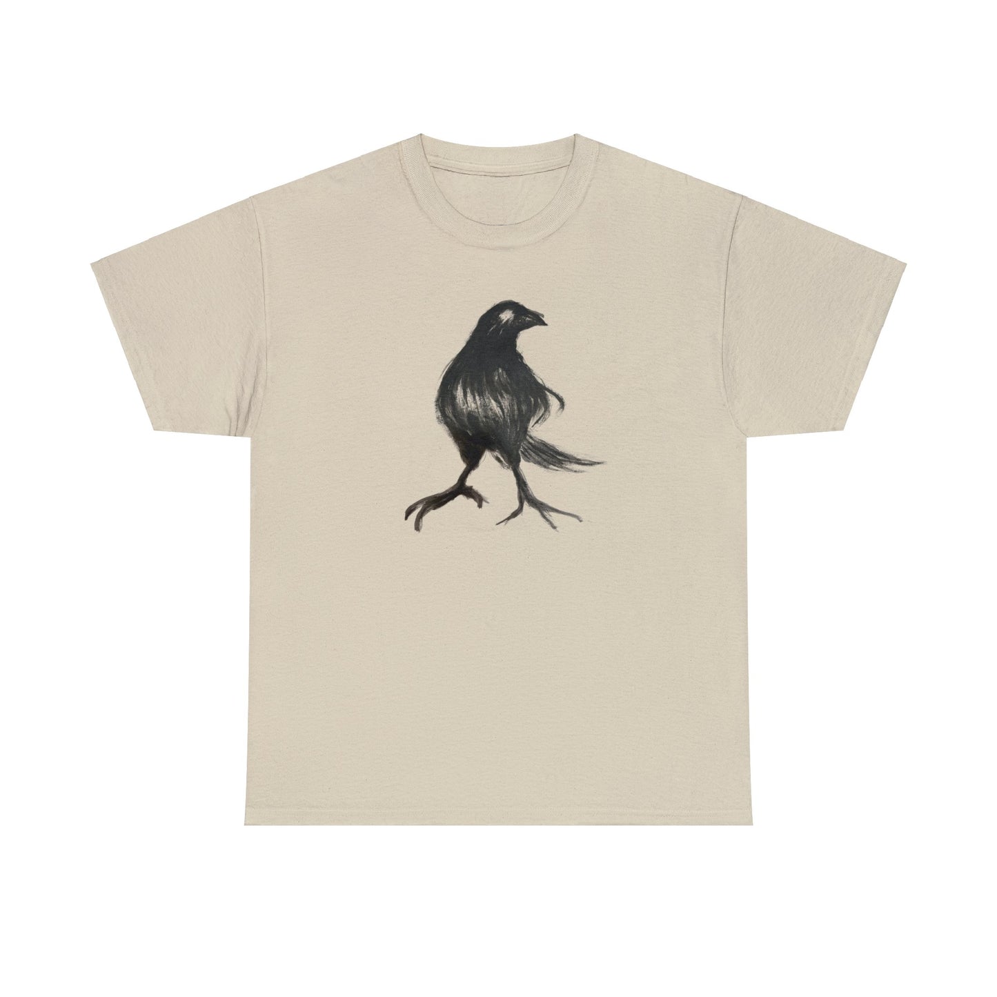 Styled Raven Crow Unisex Heavy Cotton Tee