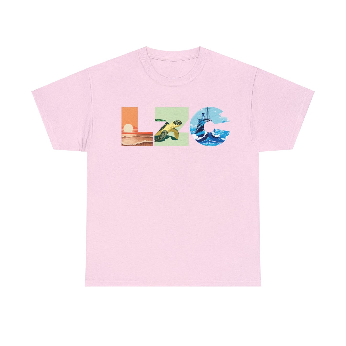 Lazaro Cardenas Lettering Unisex Heavy Cotton Tee
