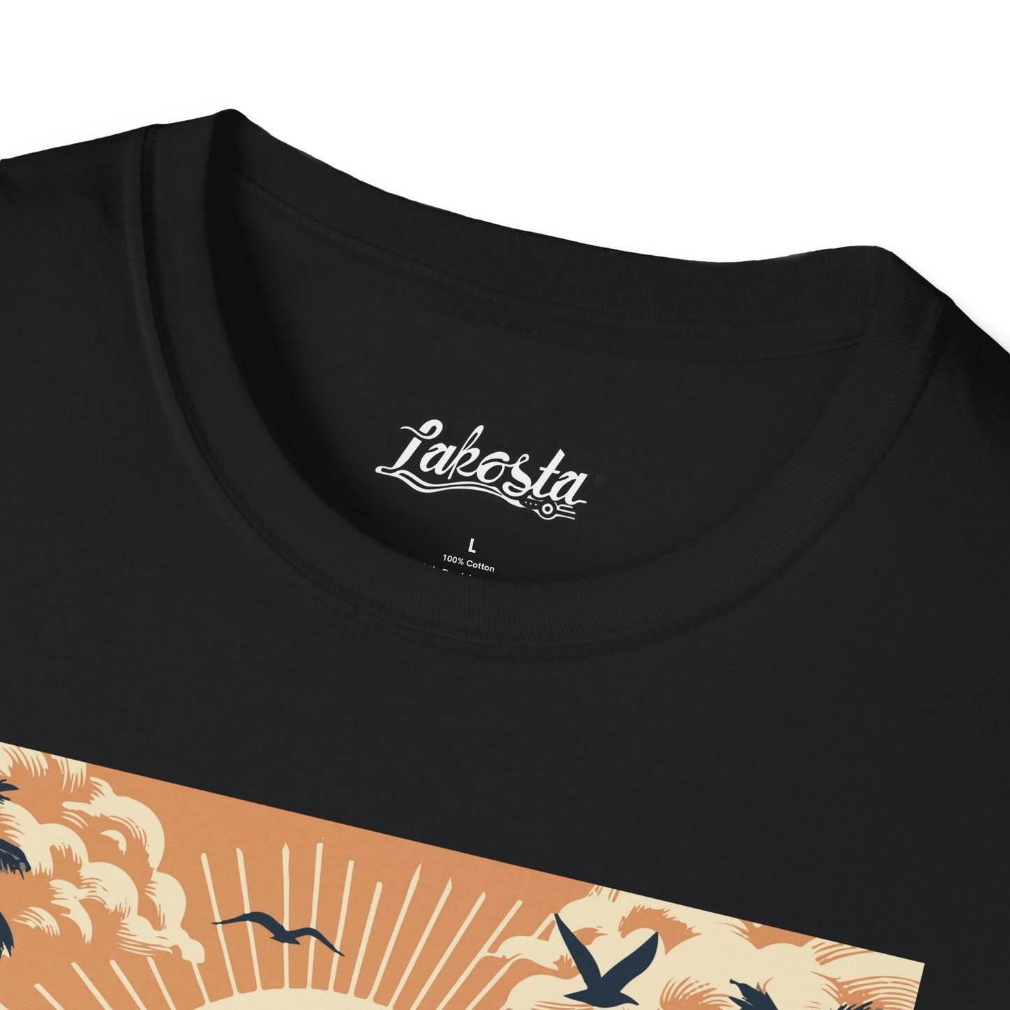 Lakosta Surf Design Unisex Softstyle T-Shirt