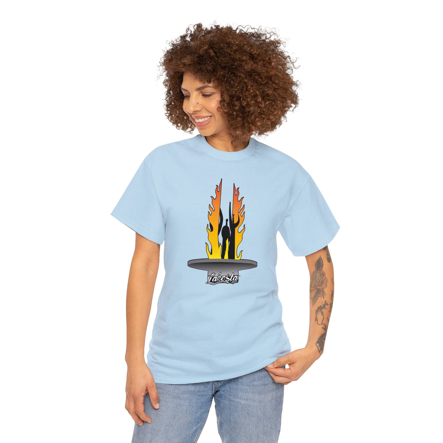 LZC Flames Lakosta Unisex Heavy Cotton Tee