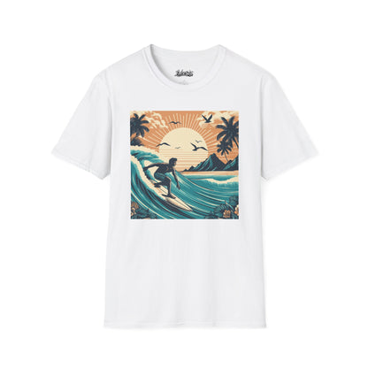 Lakosta Surf Design Unisex Softstyle T-Shirt