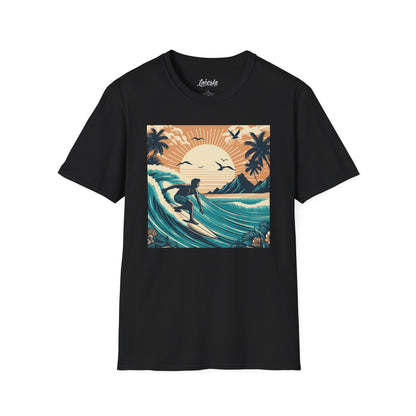Lakosta Surf Design Unisex Softstyle T-Shirt