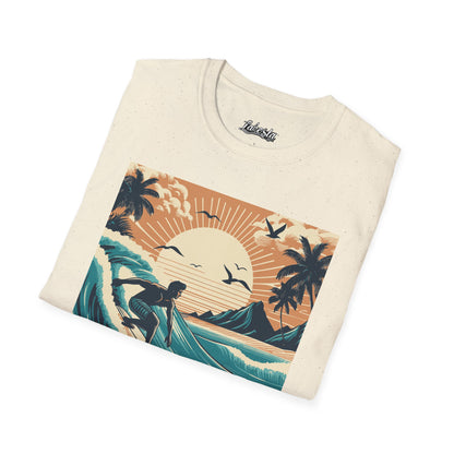 Lakosta Surf Design Unisex Softstyle T-Shirt