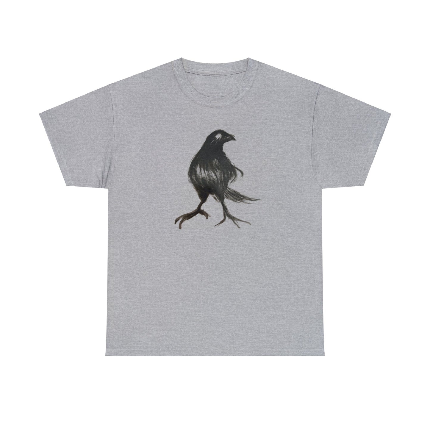 Styled Raven Crow Unisex Heavy Cotton Tee