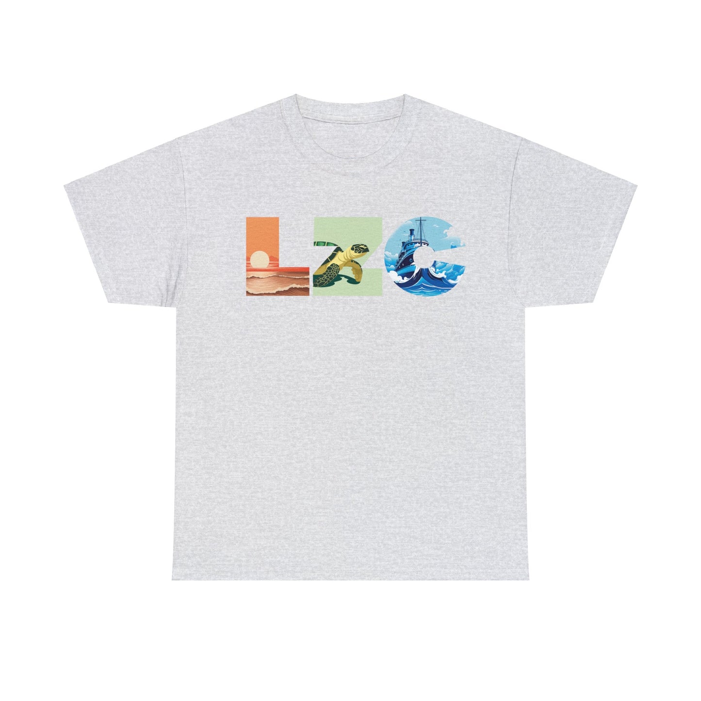 Lazaro Cardenas Lettering Unisex Heavy Cotton Tee