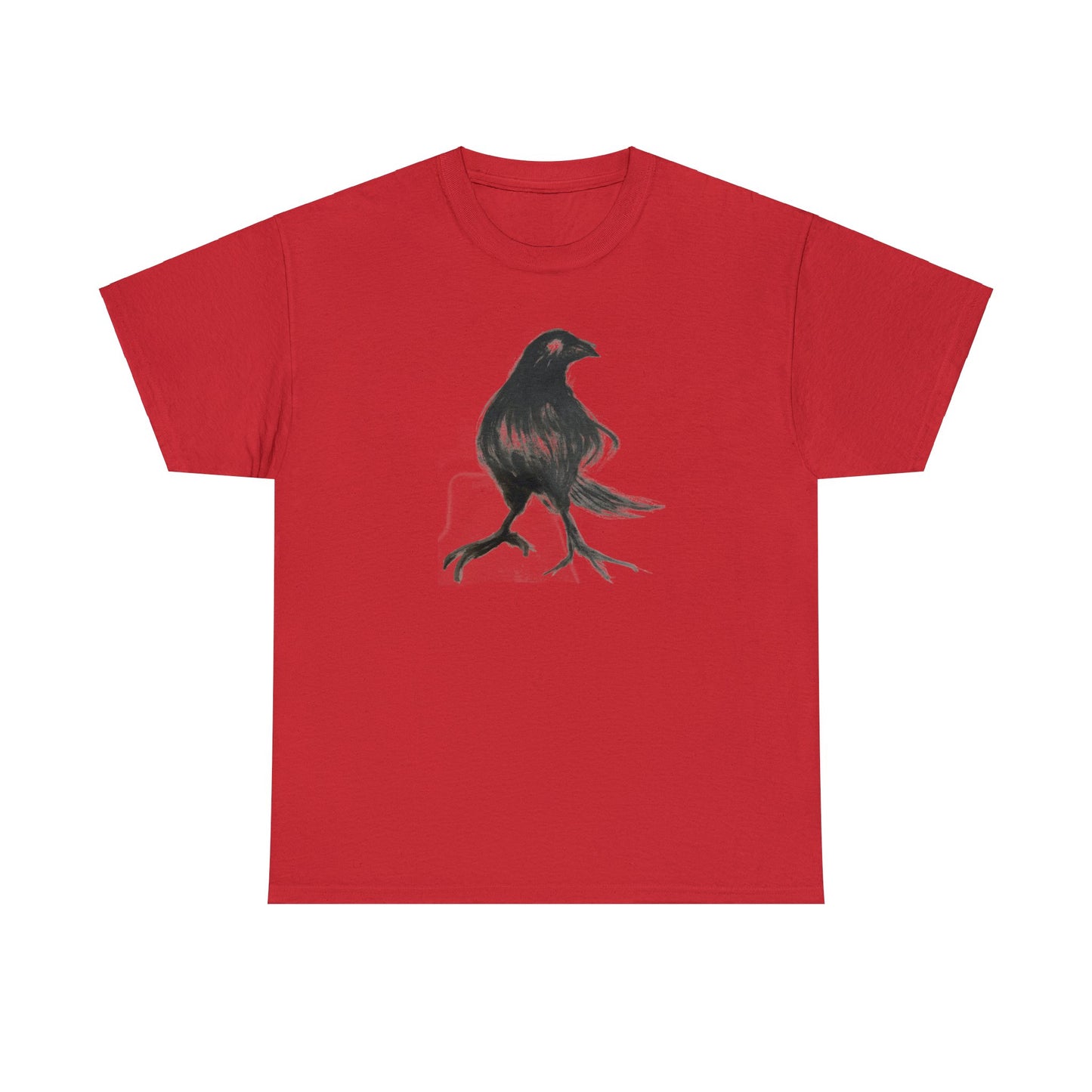 Styled Raven Crow Unisex Heavy Cotton Tee