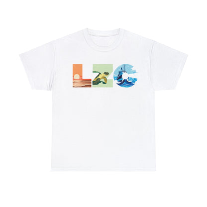 Lazaro Cardenas Lettering Unisex Heavy Cotton Tee