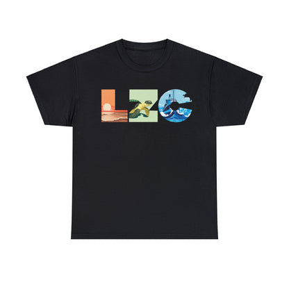 Lazaro Cardenas Lettering Unisex Heavy Cotton Tee