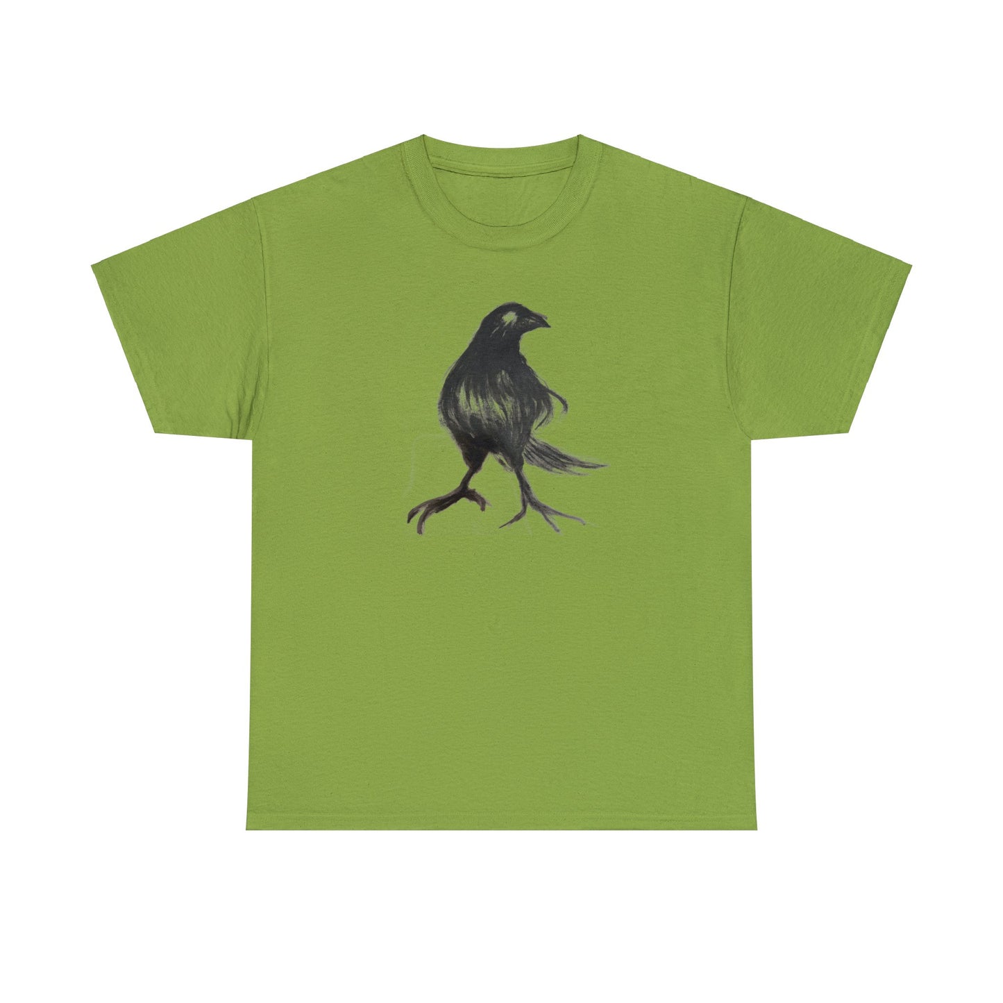 Styled Raven Crow Unisex Heavy Cotton Tee