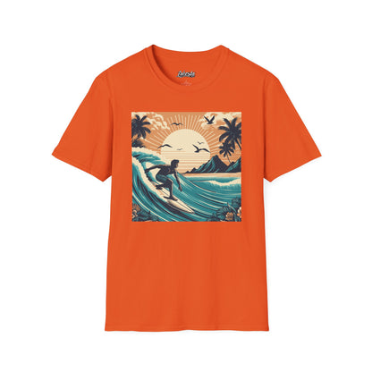 Lakosta Surf Design Unisex Softstyle T-Shirt