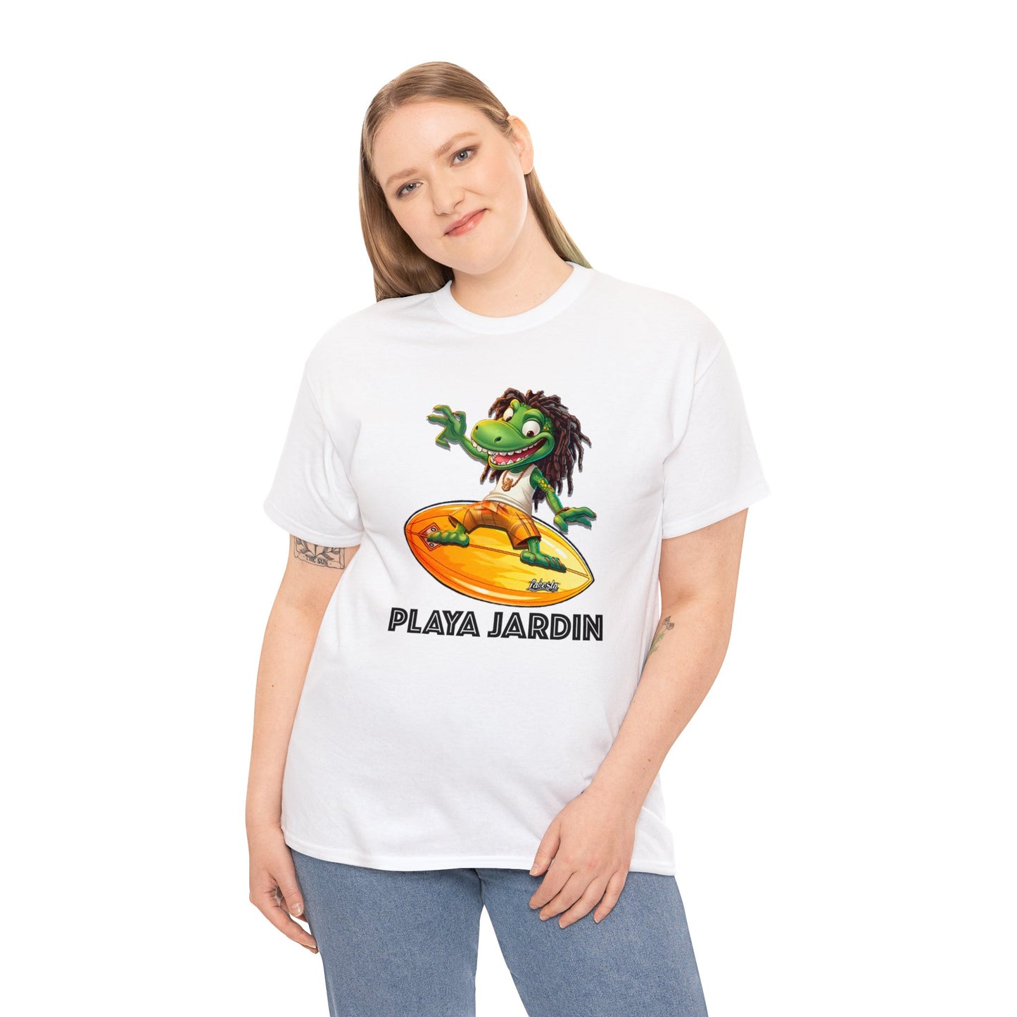 Playa Jardin Design Unisex Heavy Cotton Tee