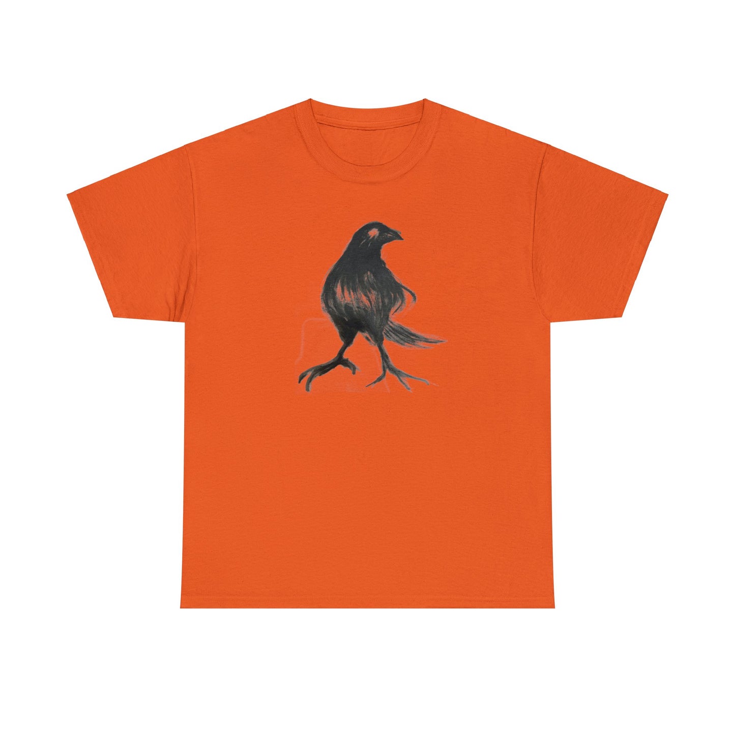 Styled Raven Crow Unisex Heavy Cotton Tee