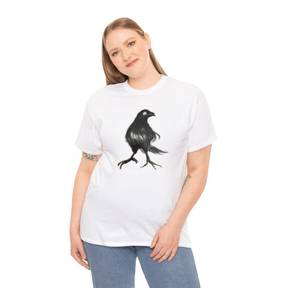 Styled Raven Crow Unisex Heavy Cotton Tee