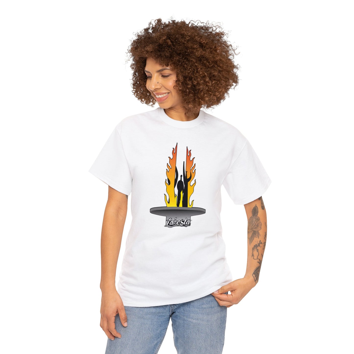 LZC Flames Lakosta Unisex Heavy Cotton Tee