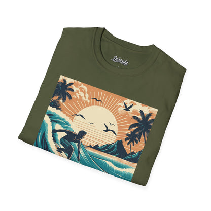 Lakosta Surf Design Unisex Softstyle T-Shirt