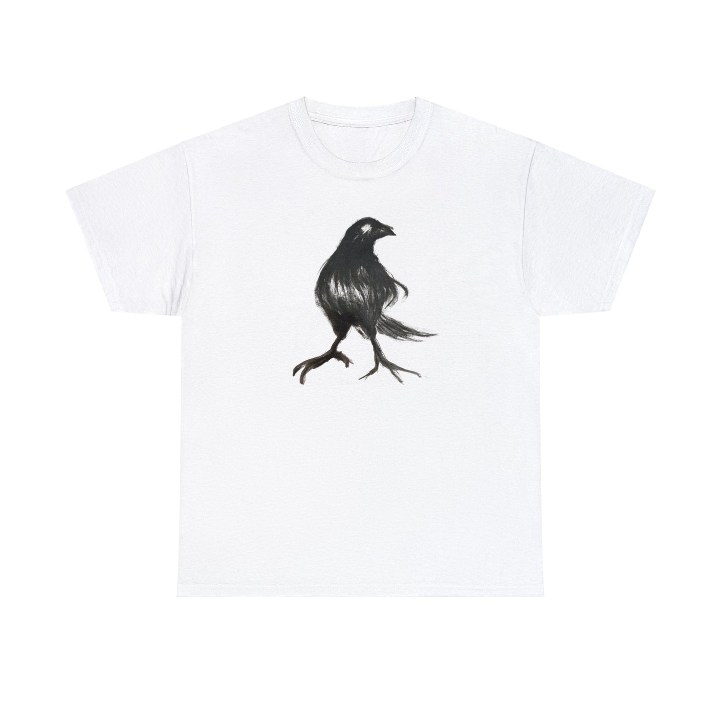 Styled Raven Crow Unisex Heavy Cotton Tee
