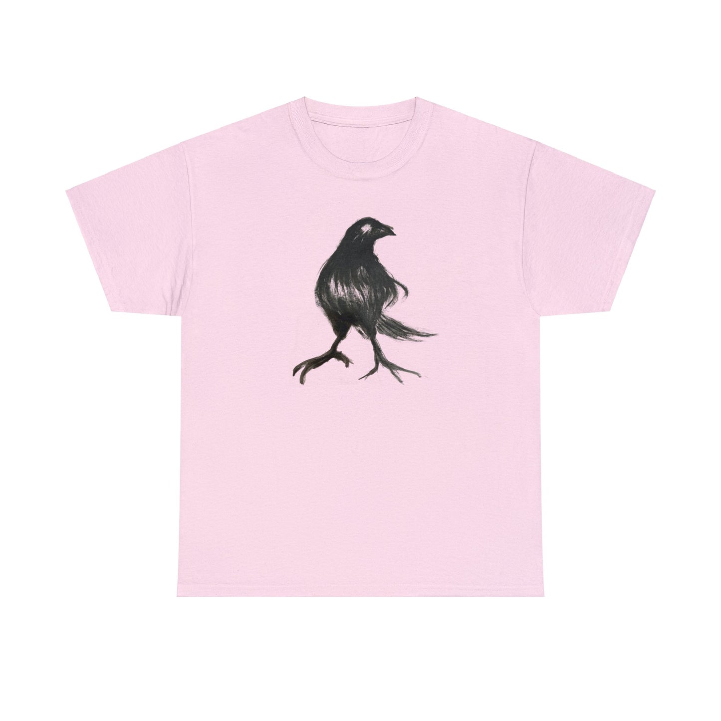 Styled Raven Crow Unisex Heavy Cotton Tee