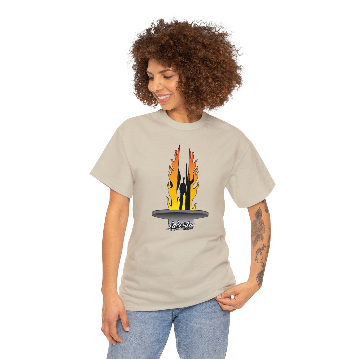 LZC Flames Lakosta Unisex Heavy Cotton Tee