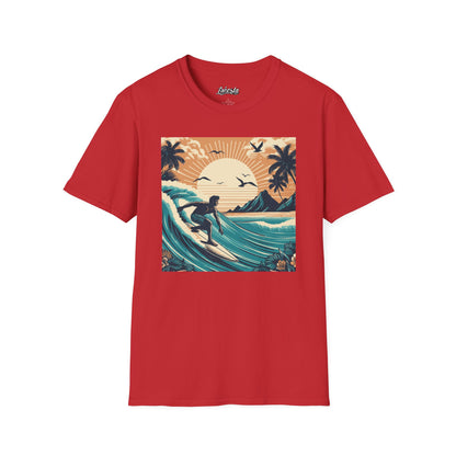 Lakosta Surf Design Unisex Softstyle T-Shirt