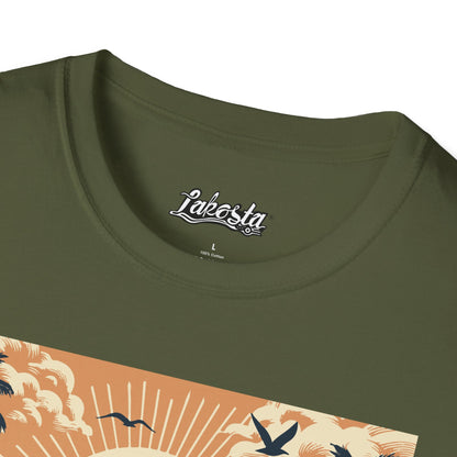 Lakosta Surf Design Unisex Softstyle T-Shirt