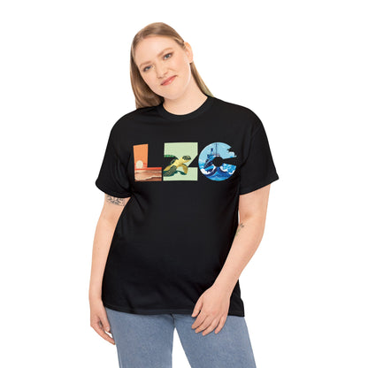 Lazaro Cardenas Lettering Unisex Heavy Cotton Tee