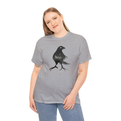 Styled Raven Crow Unisex Heavy Cotton Tee