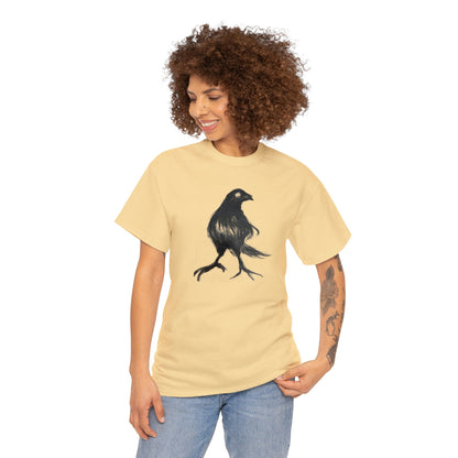 Styled Raven Crow Unisex Heavy Cotton Tee