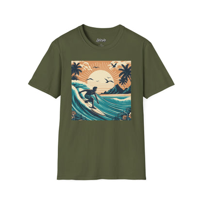 Lakosta Surf Design Unisex Softstyle T-Shirt