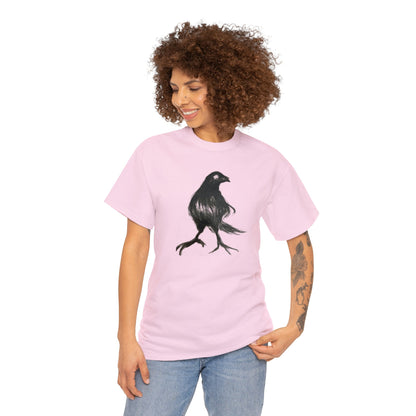 Styled Raven Crow Unisex Heavy Cotton Tee