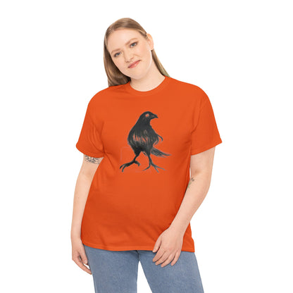 Styled Raven Crow Unisex Heavy Cotton Tee