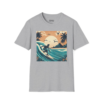 Lakosta Surf Design Unisex Softstyle T-Shirt
