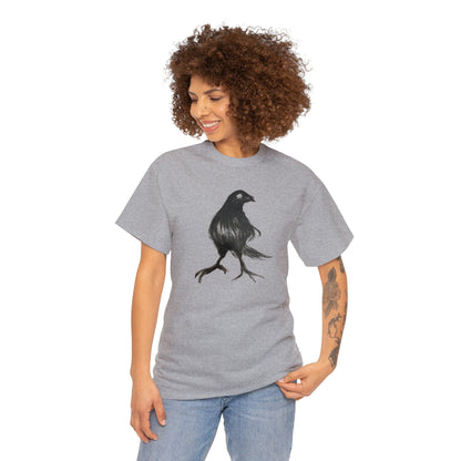 Styled Raven Crow Unisex Heavy Cotton Tee