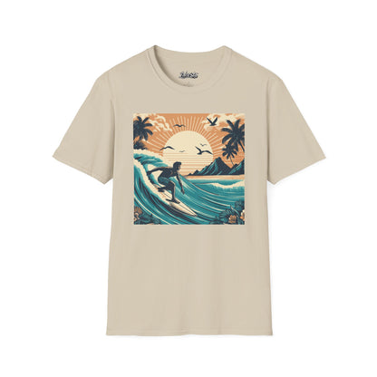 Lakosta Surf Design Unisex Softstyle T-Shirt
