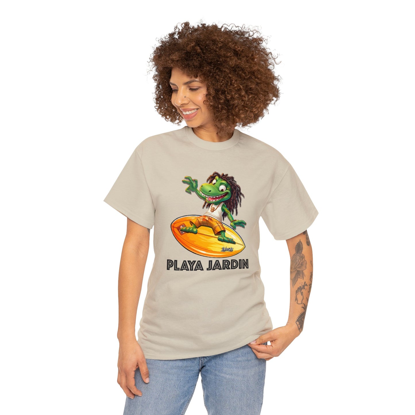 Playa Jardin Design Unisex Heavy Cotton Tee