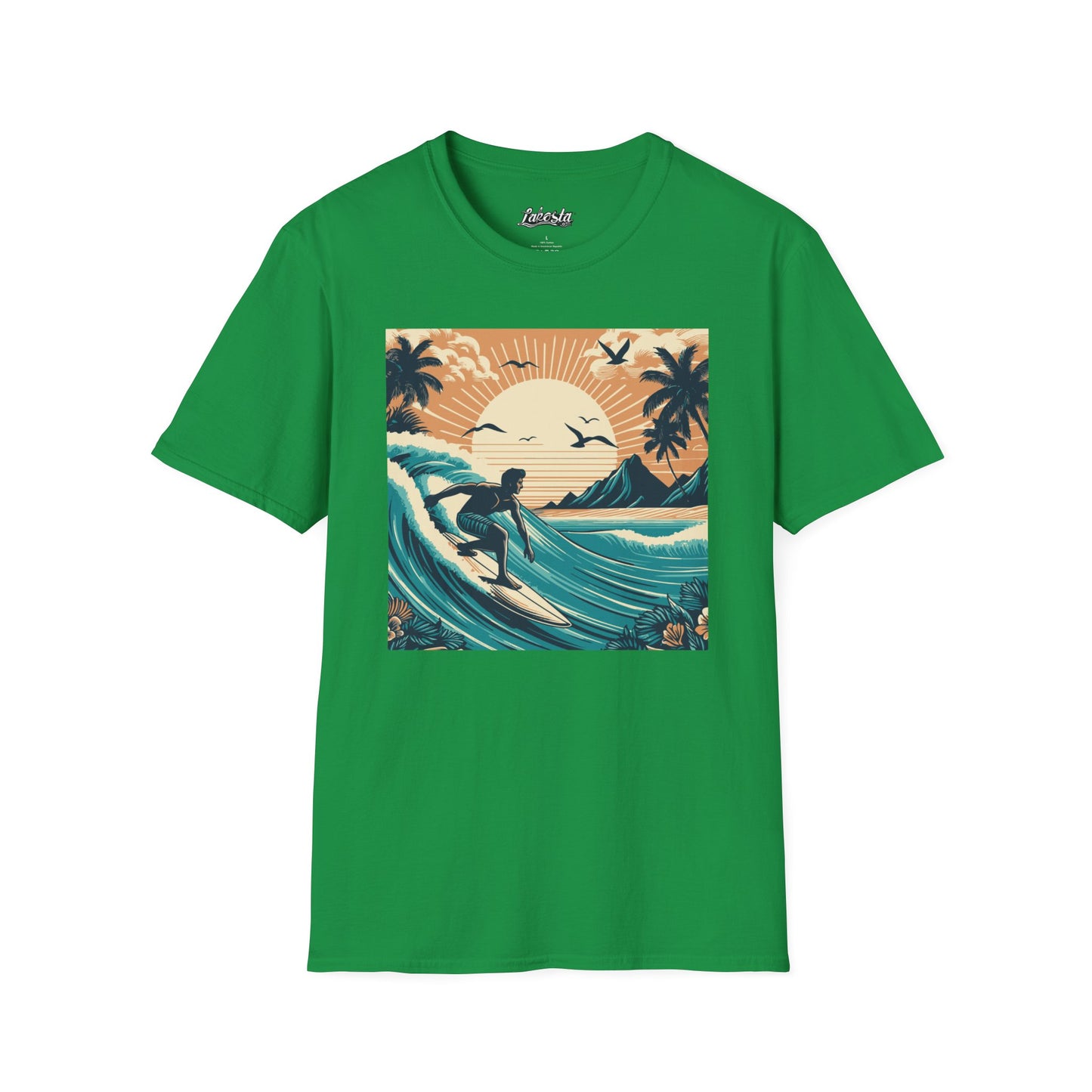 Lakosta Surf Design Unisex Softstyle T-Shirt