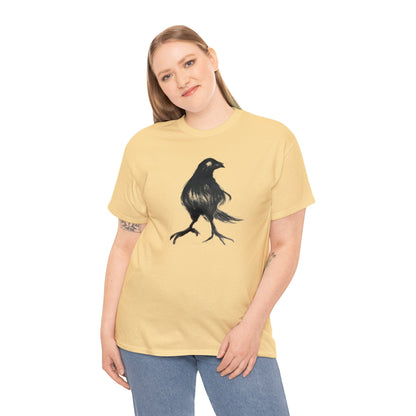 Styled Raven Crow Unisex Heavy Cotton Tee