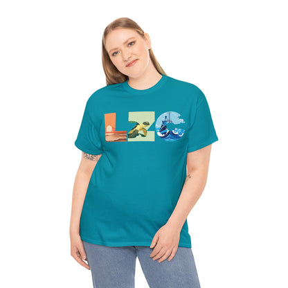 Lazaro Cardenas Lettering Unisex Heavy Cotton Tee