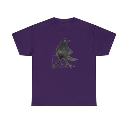 Styled Raven Crow Unisex Heavy Cotton Tee