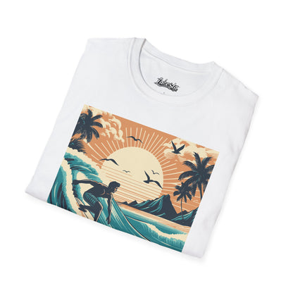 Lakosta Surf Design Unisex Softstyle T-Shirt